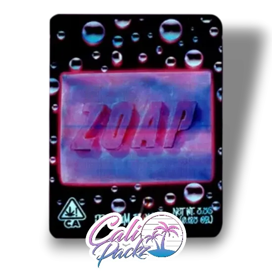zoap sticker bag cali packs deep east small batch