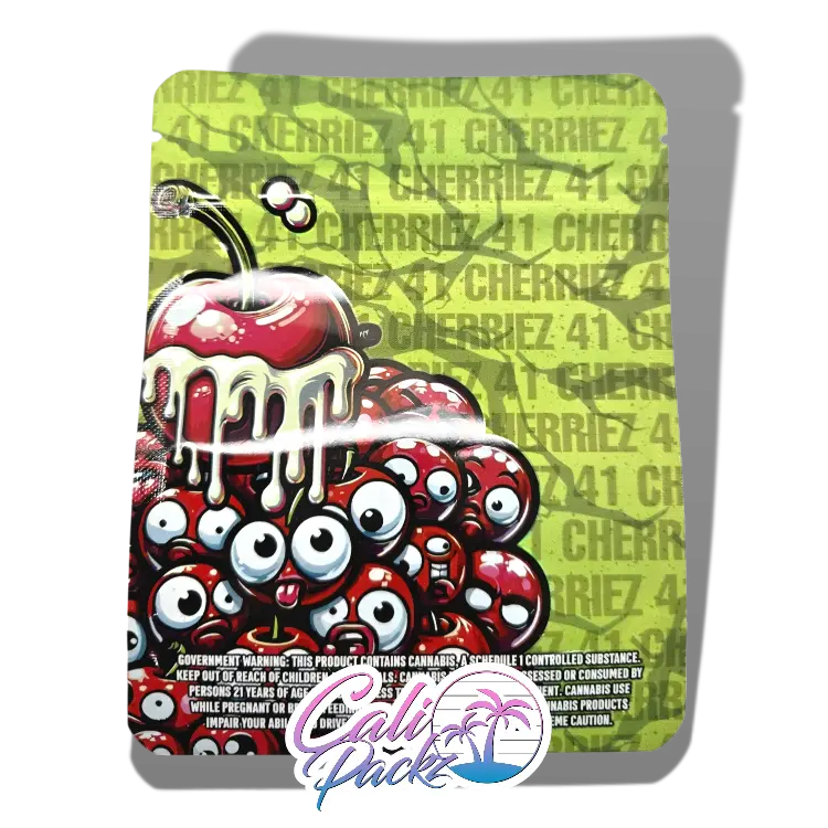 41 cherriez 3.5g mylar bags – exotic drop packaging for a standout strain