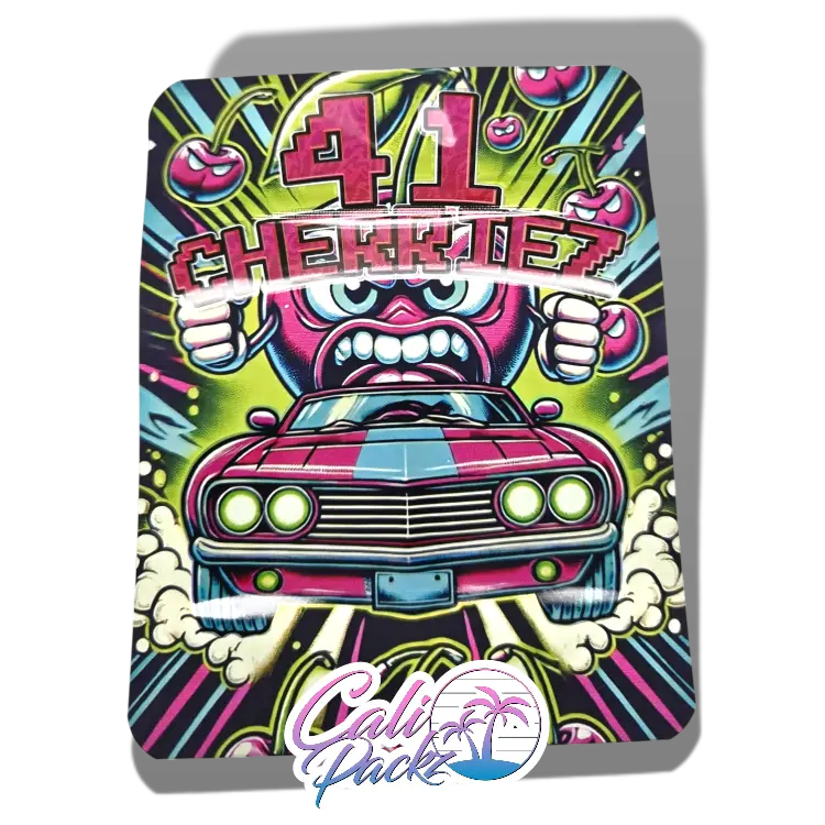 41 cherriez 3.5g mylar bags – exotic drop packaging for a standout strain