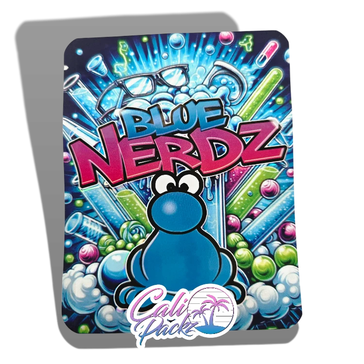 blue nerdz 3.5g mylar bags – premium packaging for blue nerdz strain