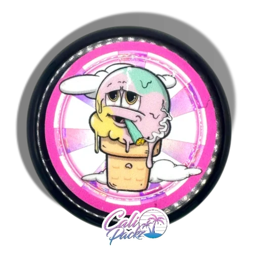 bubble gum push pop 7g jar