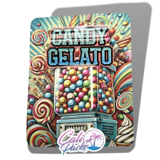 candy gelato 3.5g mylar bags