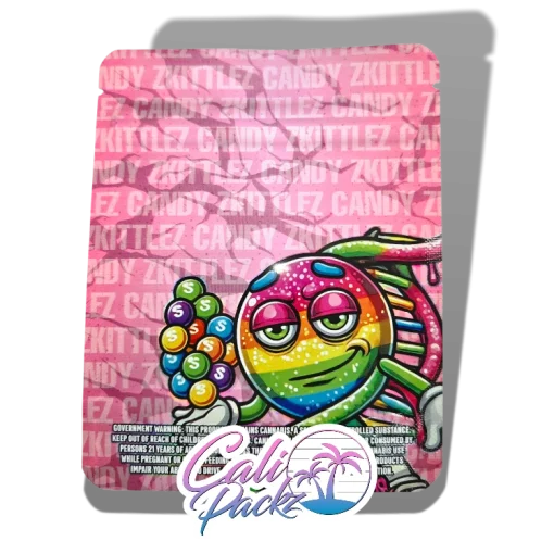 candy zkittlez mylar bags custom 3.5g mylar bags