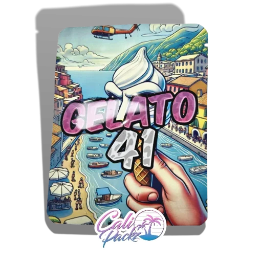 gelato 41 3.5g mylar bags