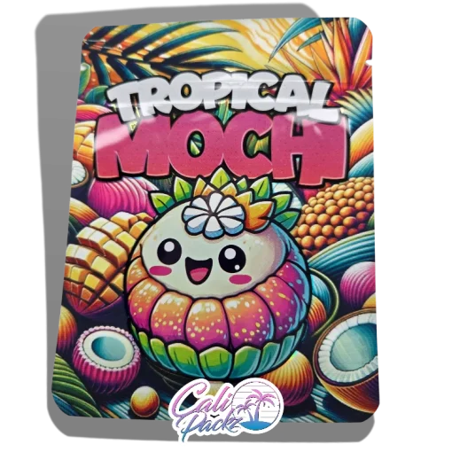 tropical moch mylar bags