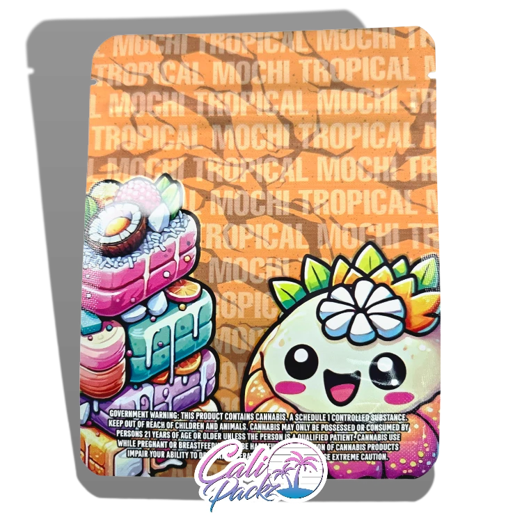 tropical moch mylar bags